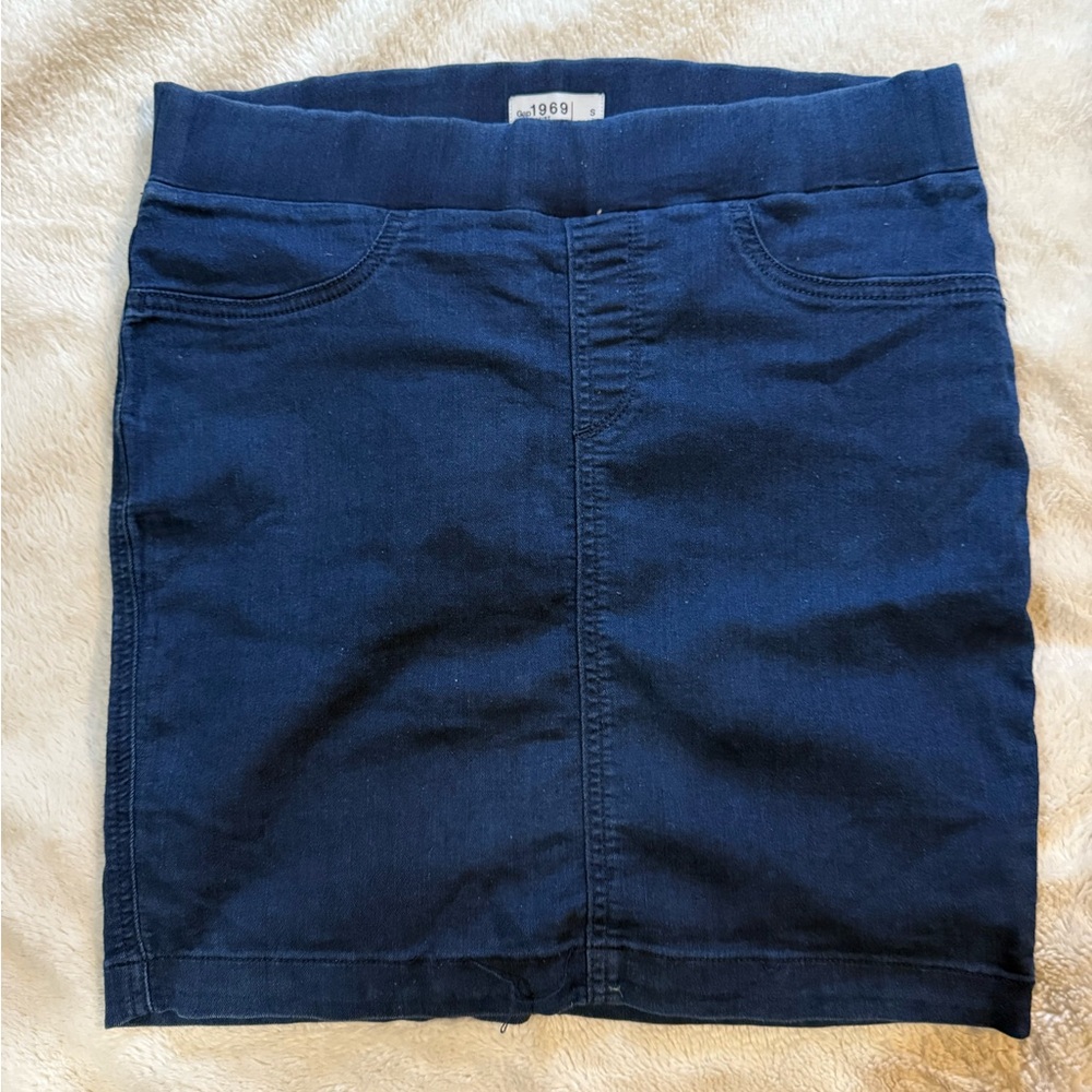 Women's Blue Denim Skirt